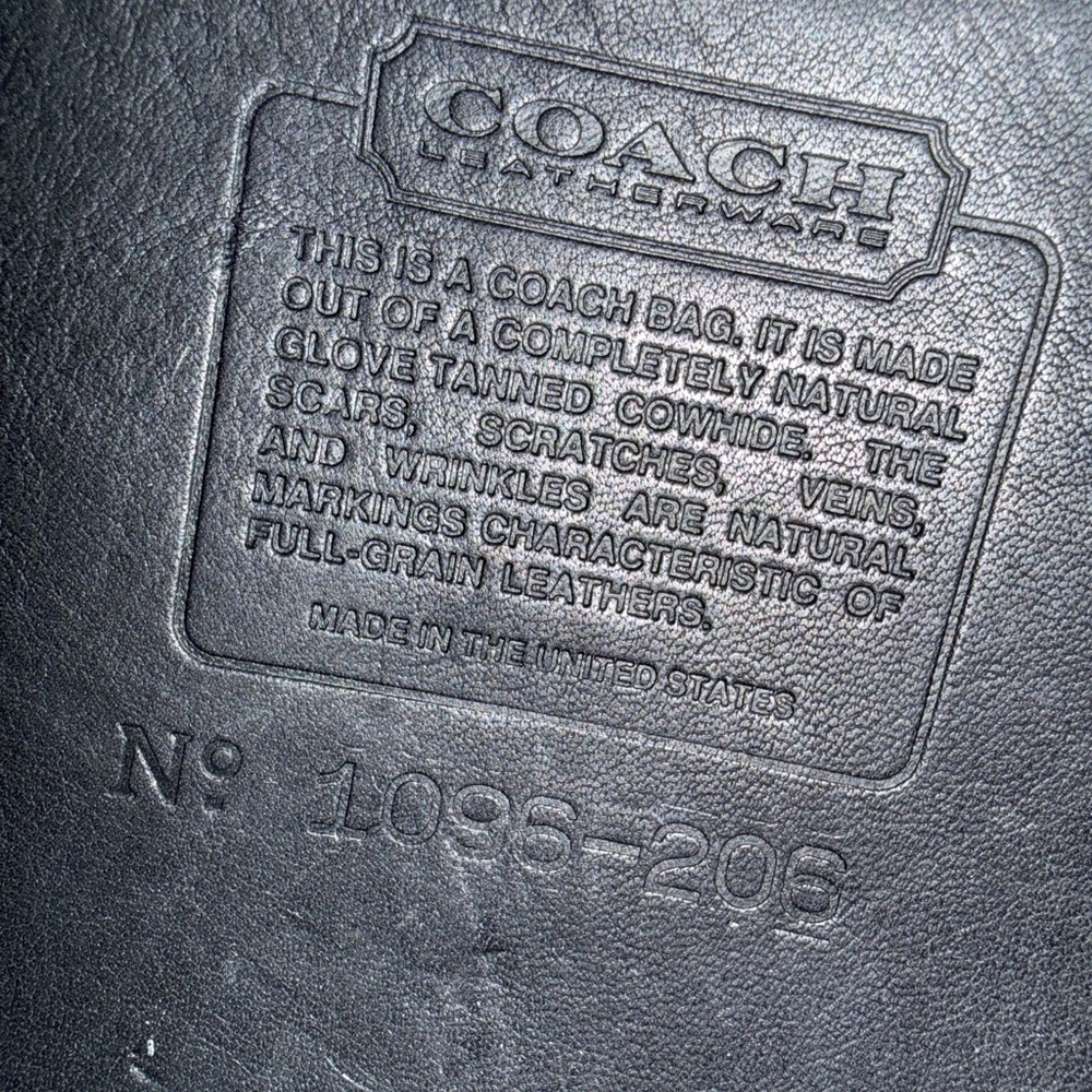 Vintage Coach Post Pouch - Picture 4 of 4